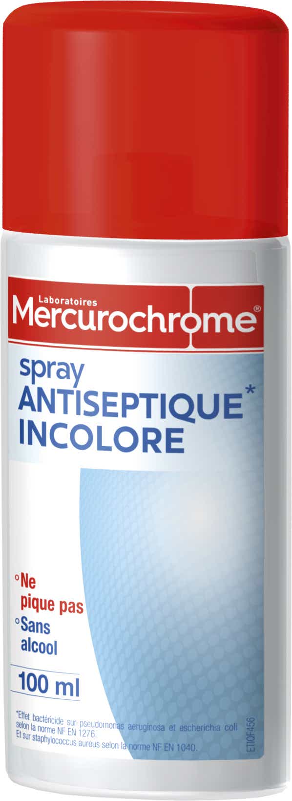 MERCUROCHROME SPRAY ANTISEPTIQUE INCOLORE 100 ML