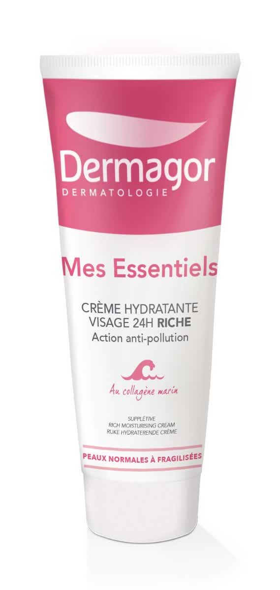MES ESSENTIELS CREME HYDRATANTE VISAGE 24H RICHE 40ML