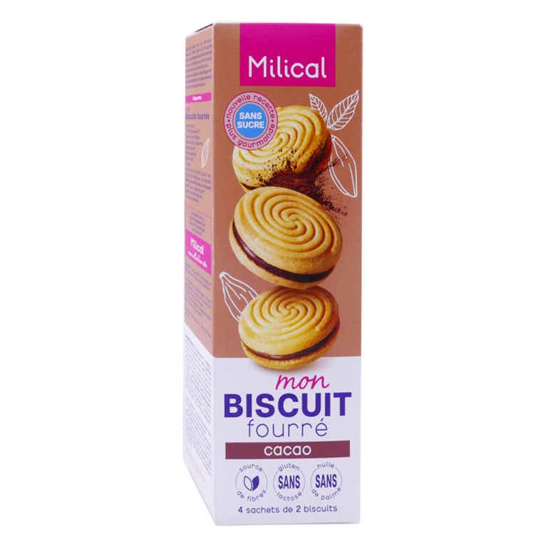 MILICAL BISCUITS CHOCOLAT 12 BISCUITS