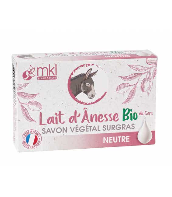 MKL LAIT D ANESSE SAVON VEGETAL SURGRAS NEUTRE BIO VISAGE ET CORPS TOUS TYPES DE PEAUX 100G