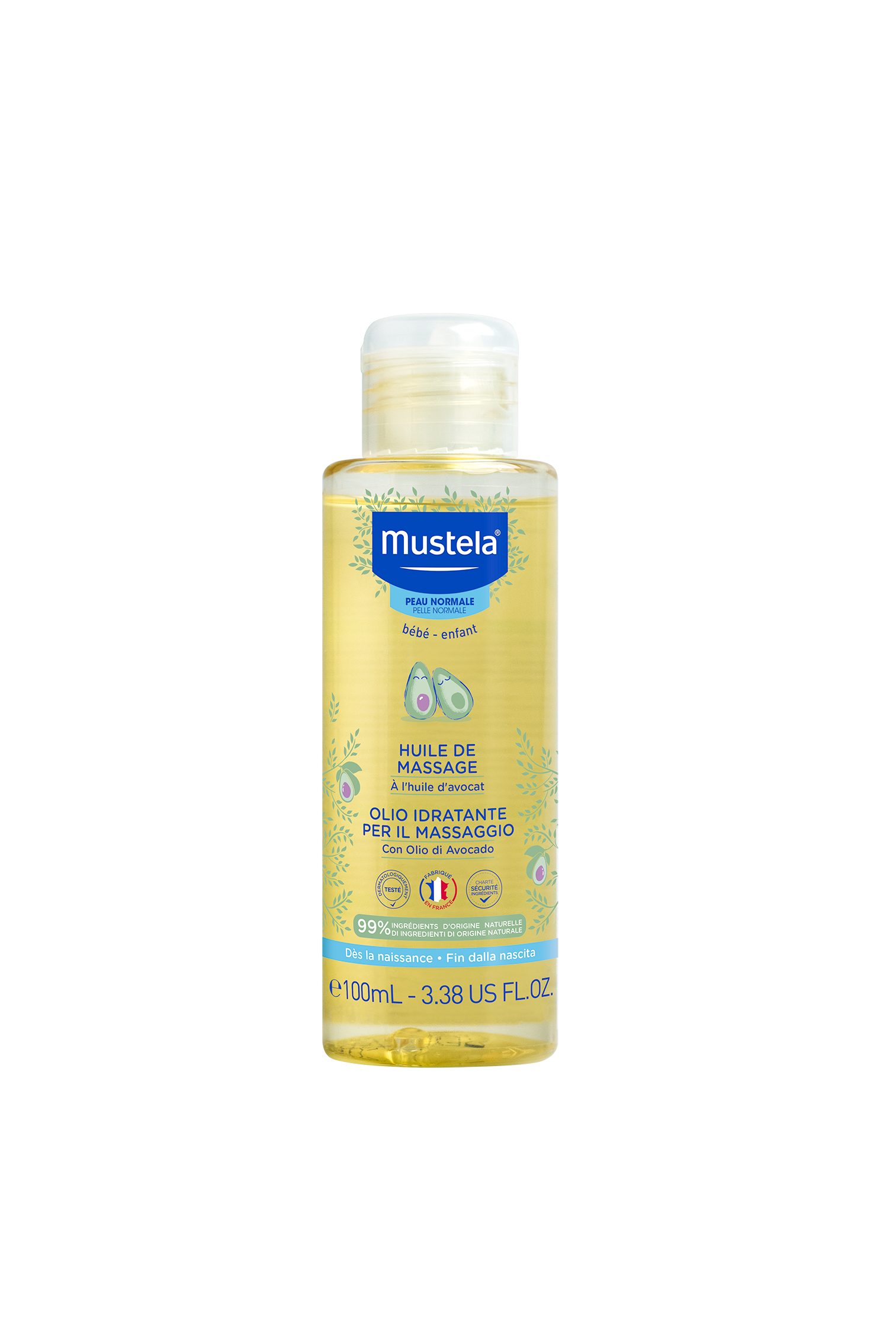 MUSTELA HUILE DE MASSAGE SPRAY 100ML 32364