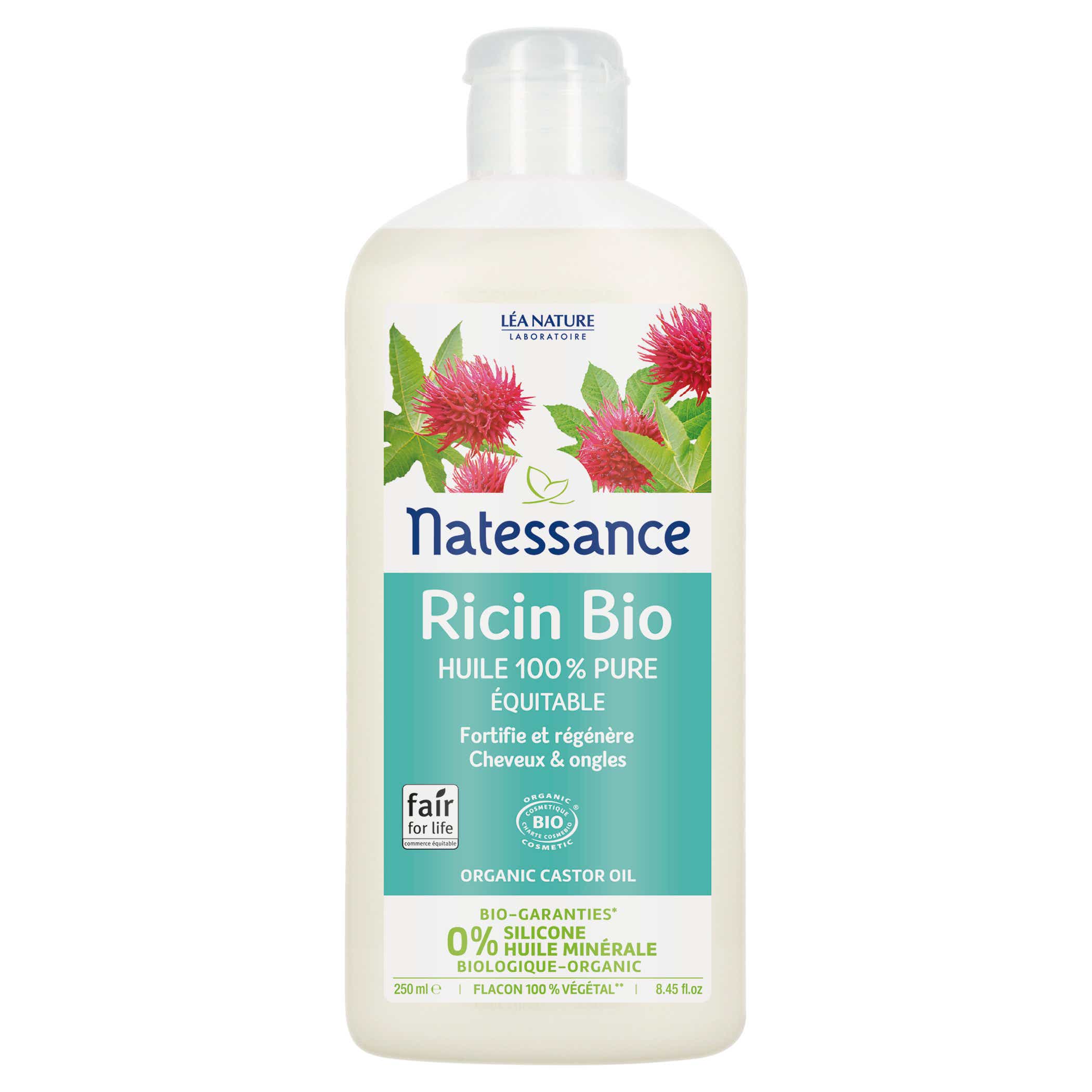 NATESSANCE HUILE DE RICIN BIO 250ML