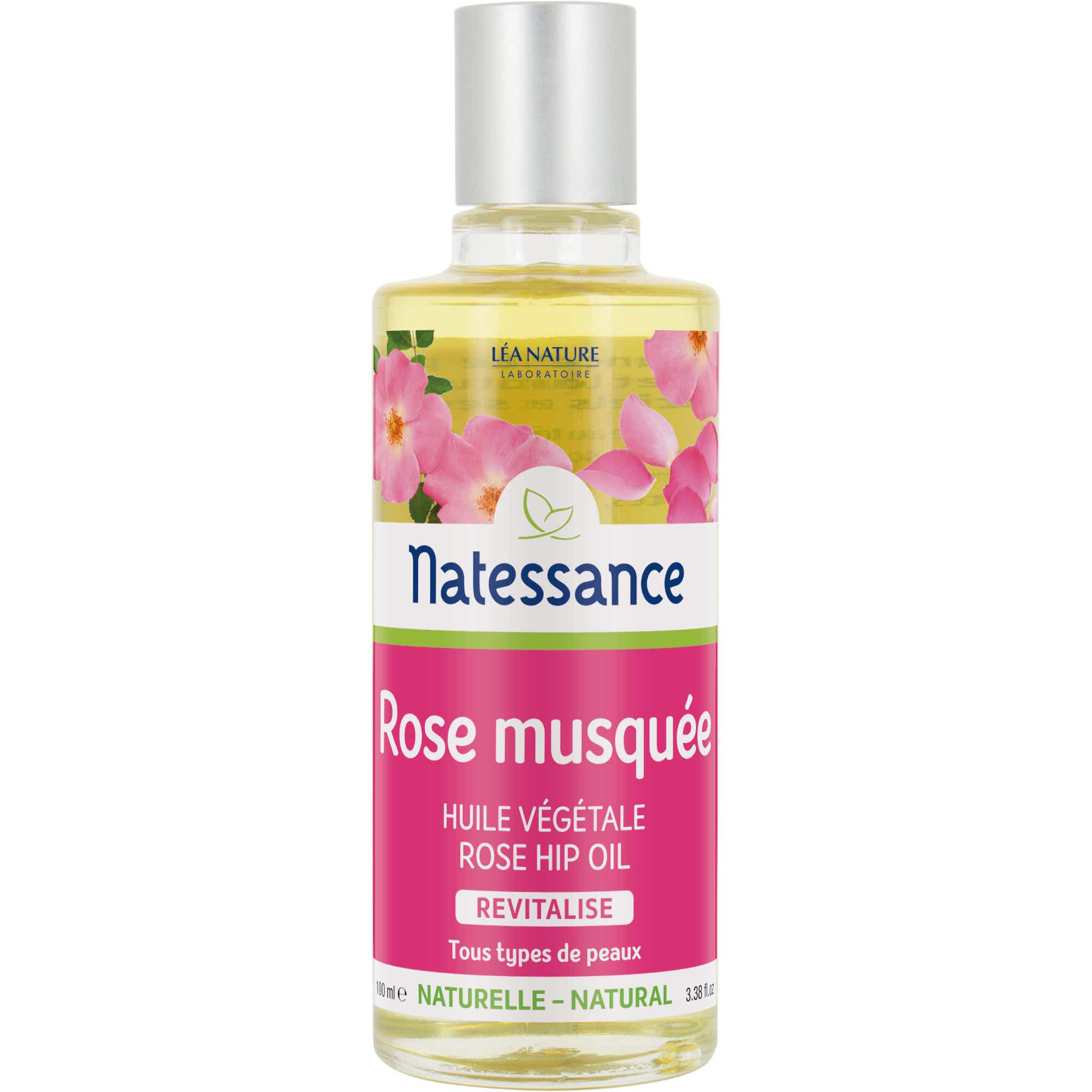 NATESSANCE HUILE DE ROSE MUSQUEE ANTI AGE 100ML