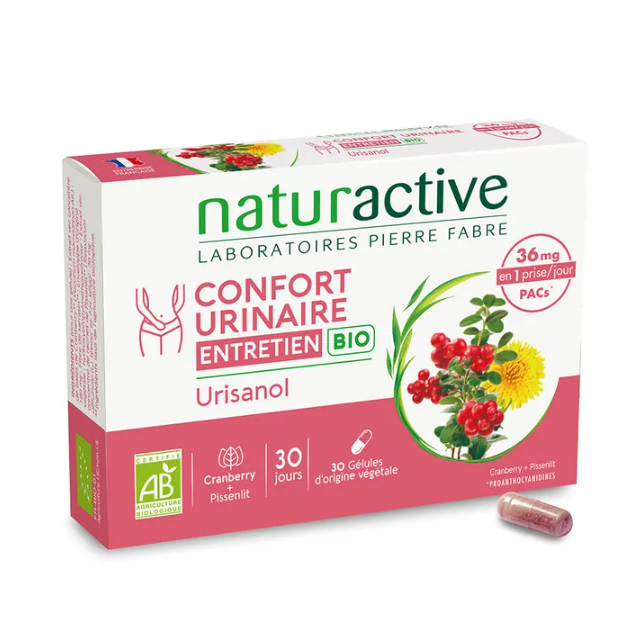 NATURACTIVE URISANOL GELULES 30 GELULES