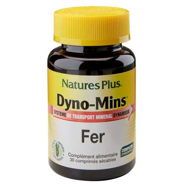NATURESPLUS DYNO MINS FER 30 COMPRIMES