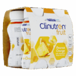 NESTLE HEALTH SCIENCE CLINUTREN FRUIT NUTRIMENT ANANAS ORANGE 4 BOUTEILLES DE 200ML