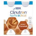 NESTLE HEALTH SCIENCE CLINUTREN HP HC NUTRIMENT CARAMEL 4 BOUTEILLES DE 200ML