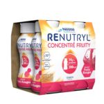 NESTLE HEALTH SCIENCE RENUTRYL CONCENTRE FRUITY SAVEUR FRAISE 4X200ML