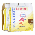 NESTLE HEALTH SCIENCE RENUTRYL CONCENTRE SAVEUR CAFE 4 BOUTEILLES DE 300ML