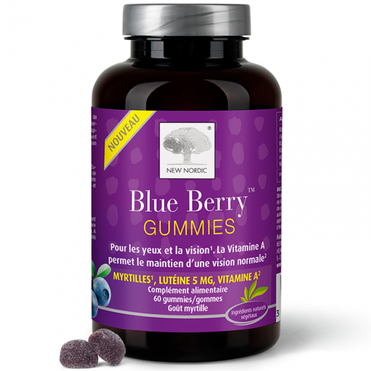 NEW NORDIC BLUE BERRY 60 GUMMIES