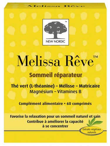 NEW NORDIC MELISSA REVE 60 COMPRIMES