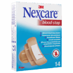 NEXCARE BLOOD STOP PANSEMENTS 14 UNITES