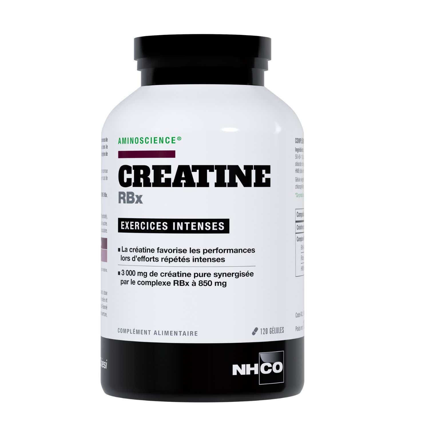 NHCO CREATINE RBX 120 GELULES