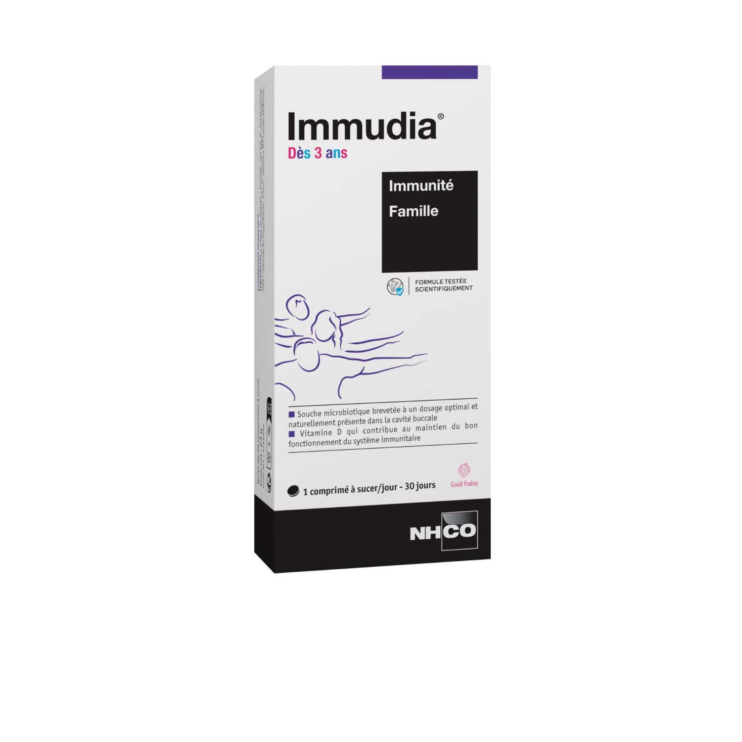 NHCO IMMUDIA OPTIMAGE 3 ANS ET PLUS 30 COMPRIMES A SUCER
