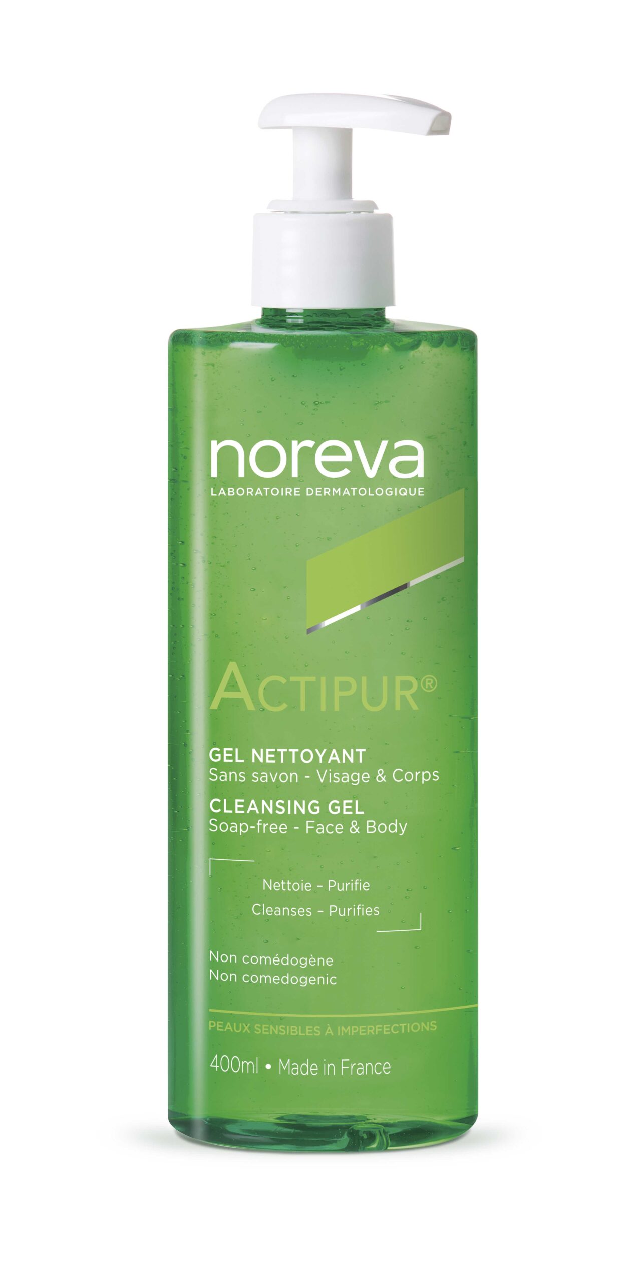 NOREVA ACTIPUR SYNDET GEL NETTOYANT 400ML