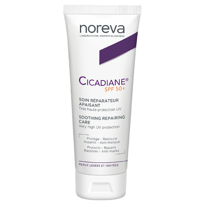 NOREVA CICADIANE SOIN REPARATEUR APAISANT SPF 50 40ML