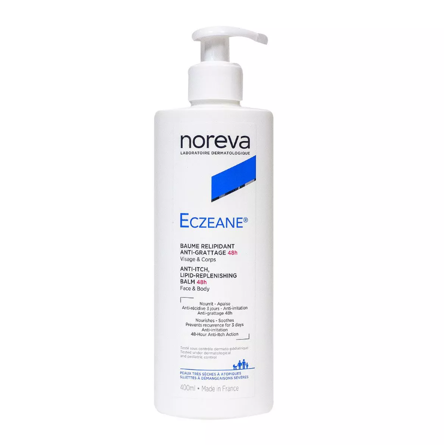 NOREVA ECZEANE BAUME RELIPIDANT ANTI GRATTAGE 48H 400 ML