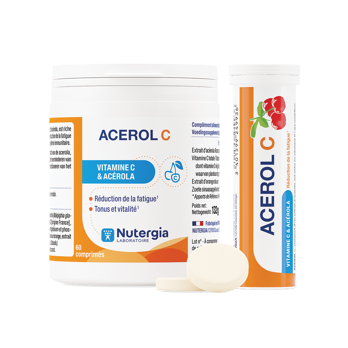 NUTERGIA ACEROL C 60 15 COMPRIMES OFFERTS