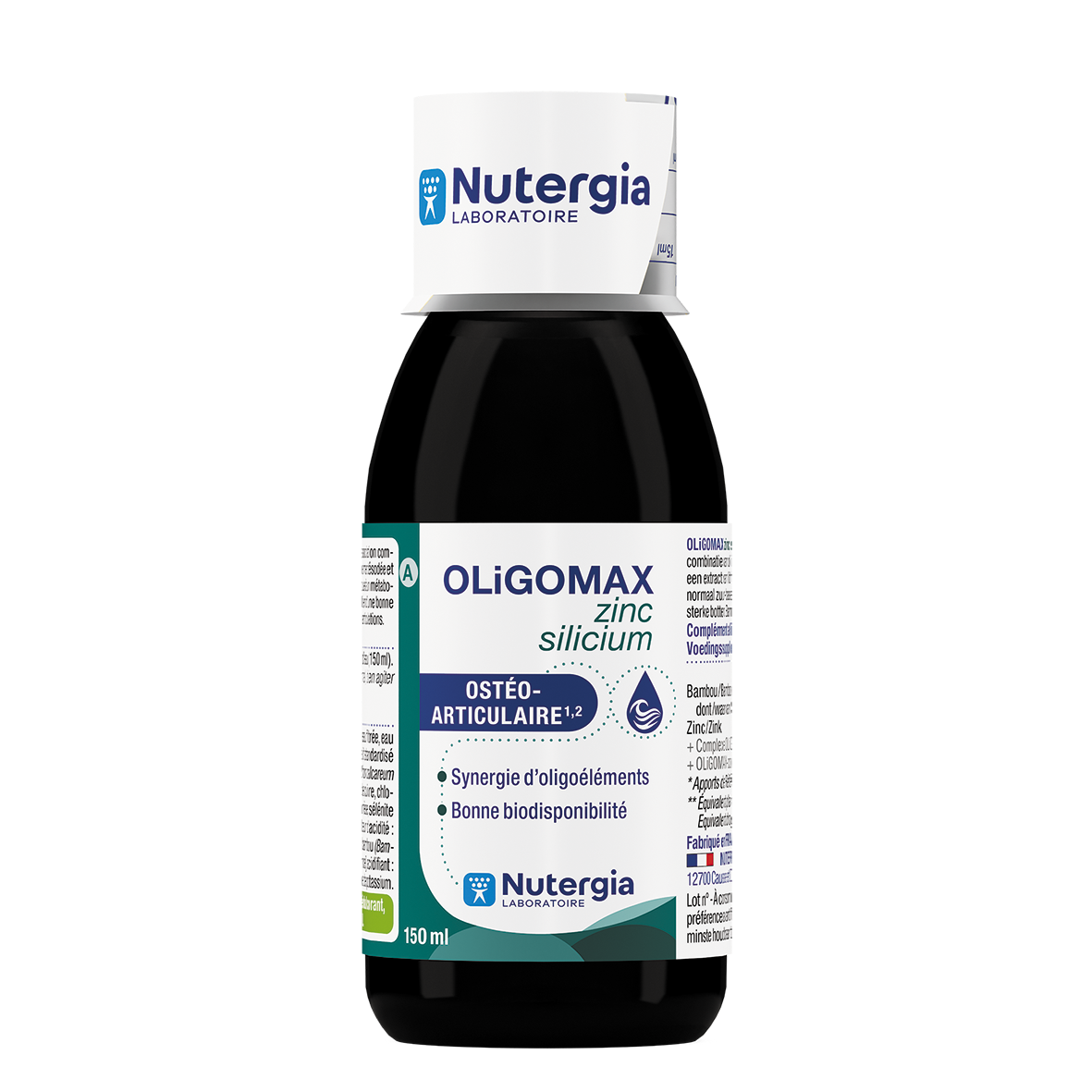 NUTERGIA OLIGOMAX ZINC SILICIUM 150ML