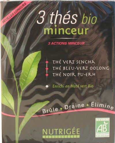 NUTRIGEE 3 THES BIO MINCEUR 30 SACHETS