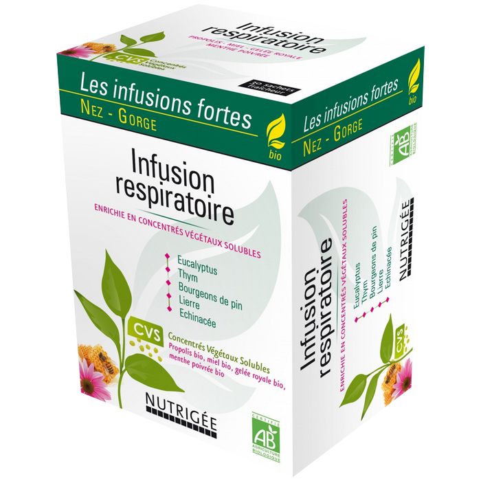 NUTRIGEE INFUSION RESPIRATOIRE BIO 30 SACHETS