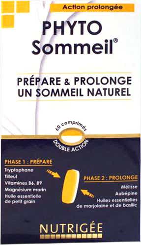 NUTRIGEE PHYTO SOMMEIL 60 COMPRIMES BICOUCHE