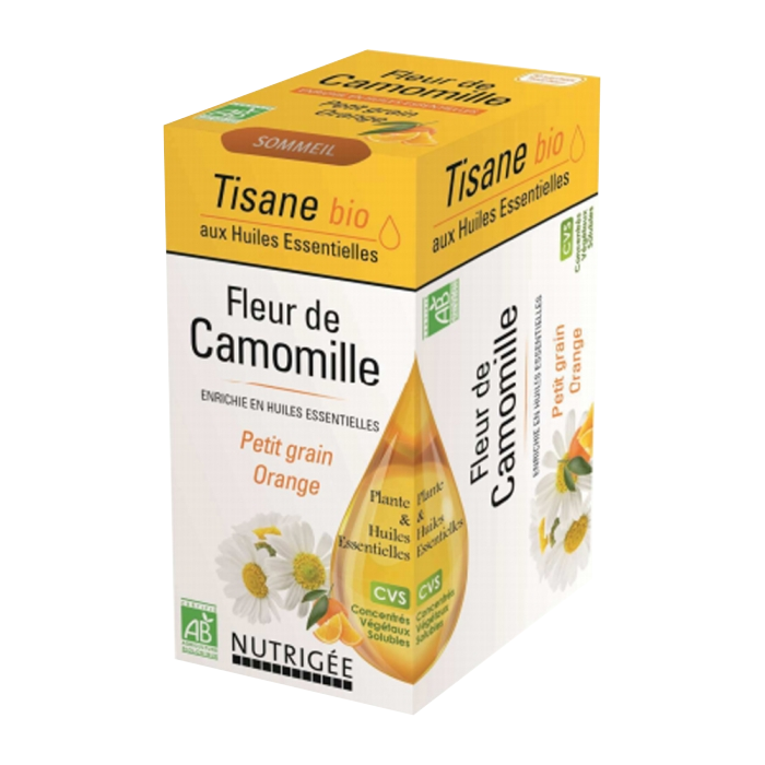 NUTRIGEE TISANE FLEUR DE CAMOMILLE BIO 20 SACHETS