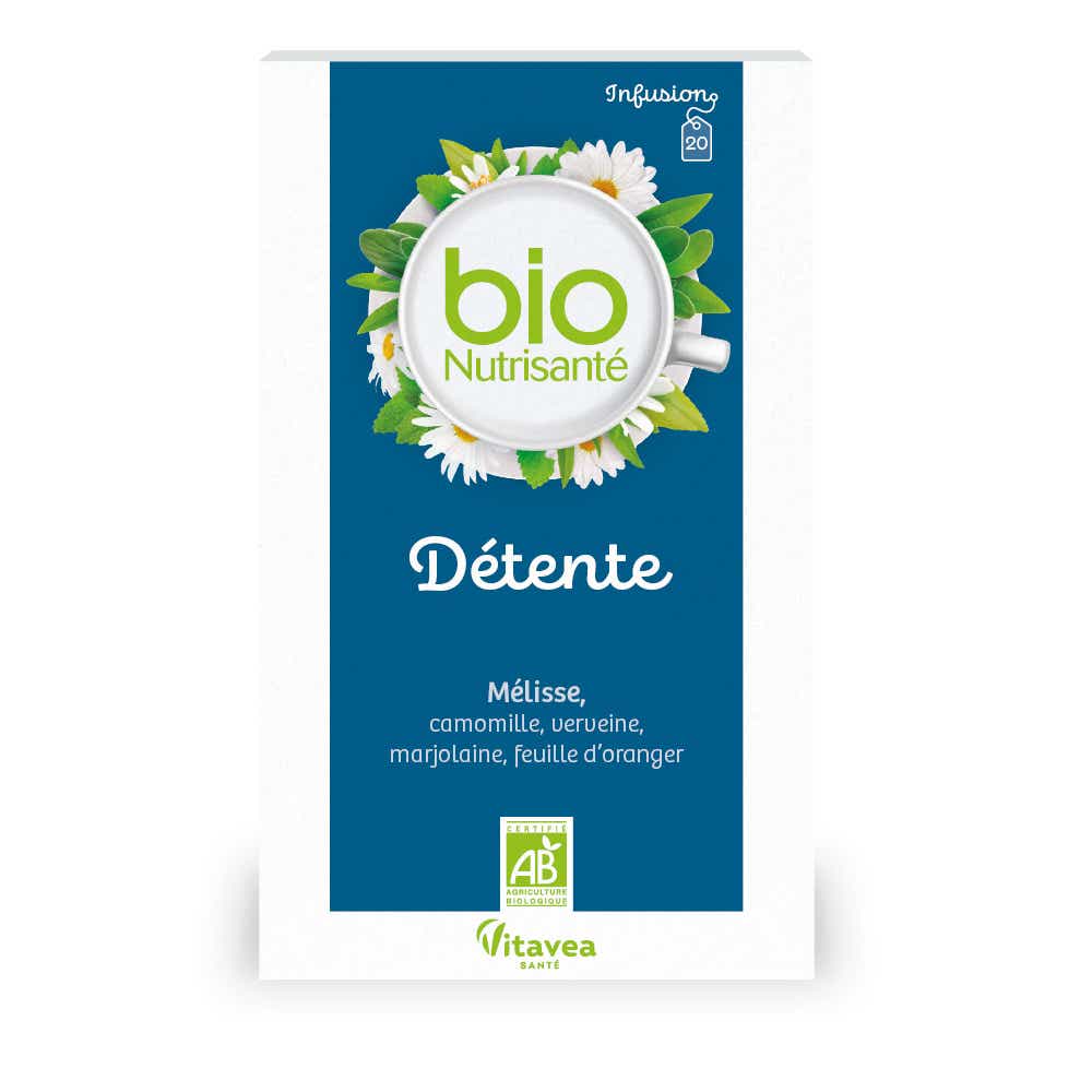 NUTRISANTE INFUSION BIO DETENTE 20 SACHETS