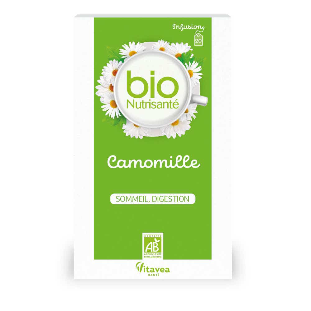 NUTRISANTE INFUSION CAMOMILLE 20 SACHETS