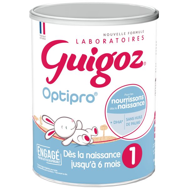OPTIPRO LAIT EN POUDRE 1ER AGE NOUVELLE FORMULE DES LA NAISSANCE JUSQU A 6 MOIS 780G