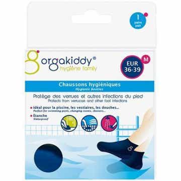 ORGAKIDDY CHAUSSONS HYGIENIQUES TAILLE M 36 39 1 PAIRE