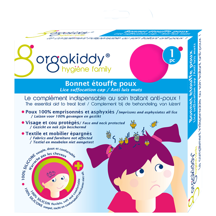 ORGAKIDDY HYGIENE FAMILY BONNET ETOUFFE POUX ROSE