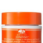 ORIGINS GINZING CREME RAFRAICHISSANTE TEINTE CHAUDE POUR ECLAIRCIR ET DEGONFLER YEUX TOUS LES TYPES DE PEAUX 15ML