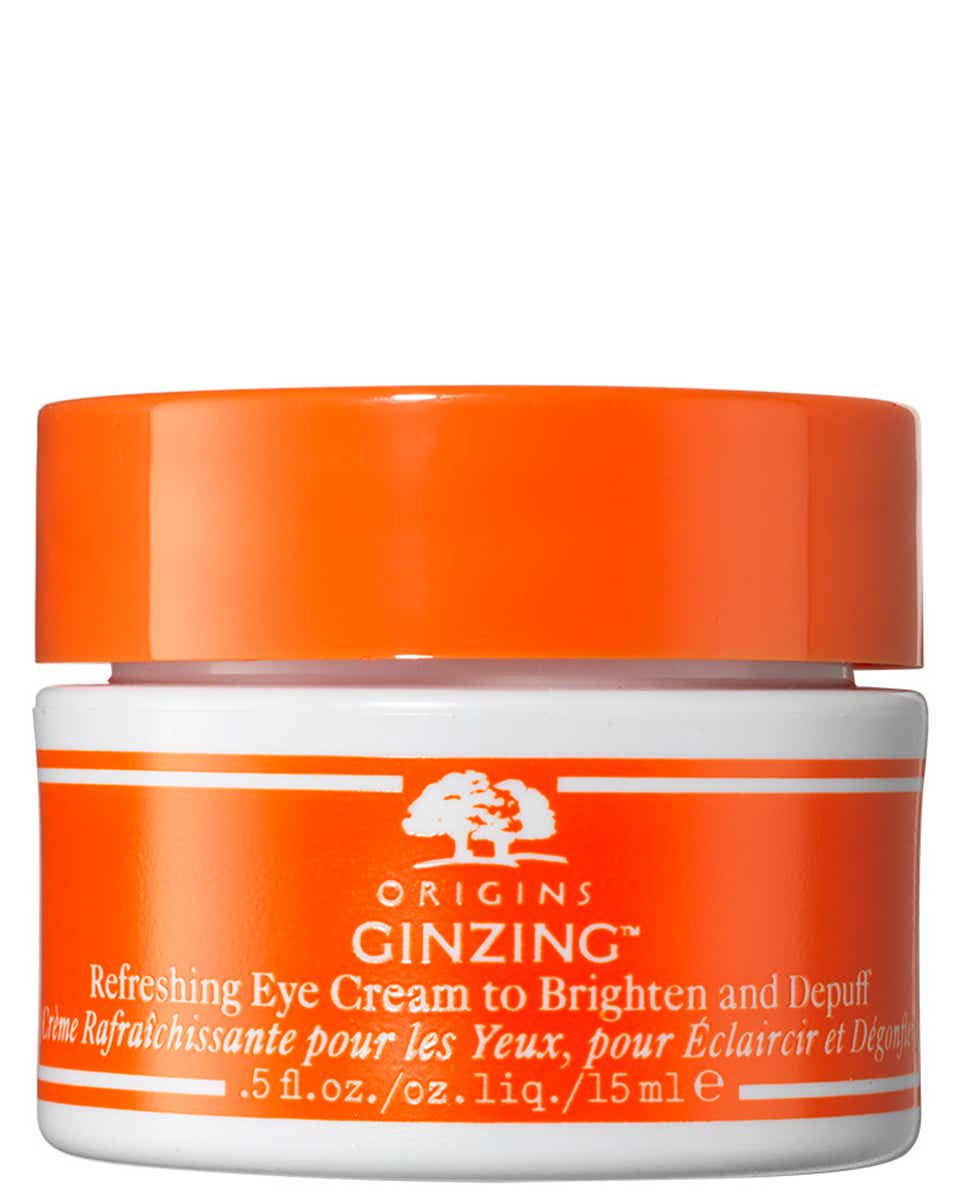 ORIGINS GINZING CREME RAFRAICHISSANTE TEINTE ORIGINALE POUR ECLAIRCIR ET DEGONFLER YEUX TOUS LES TYPES DE PEAUX 15ML