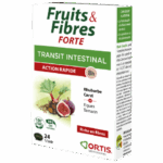 ORTIS TRANSIT INTESTINAL FRUITS FIBRE FORTE ACTION RAPIDE 24 COMPRIMES