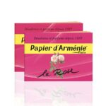 PAPIER D ARMENIE ROSE