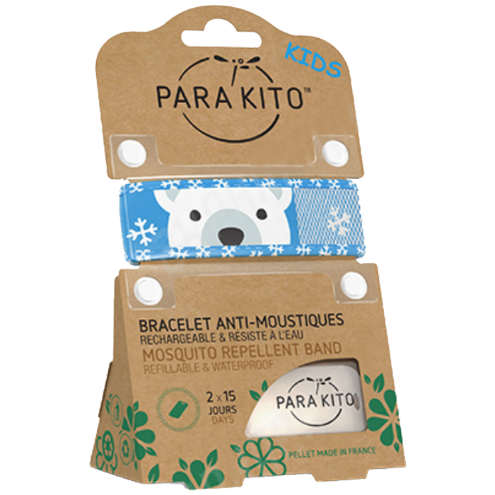 PARA KITO KIDS BRACELET ANTI MOUSTIQUE OURS POLAIRE