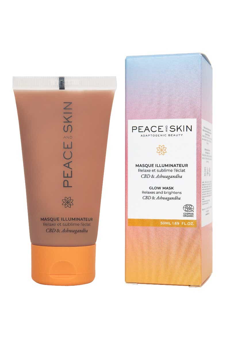 PEACE AND SKIN MASQUE ILLUMIBATEUR BIO 50ML TOUS TYPES DE PEAUX
