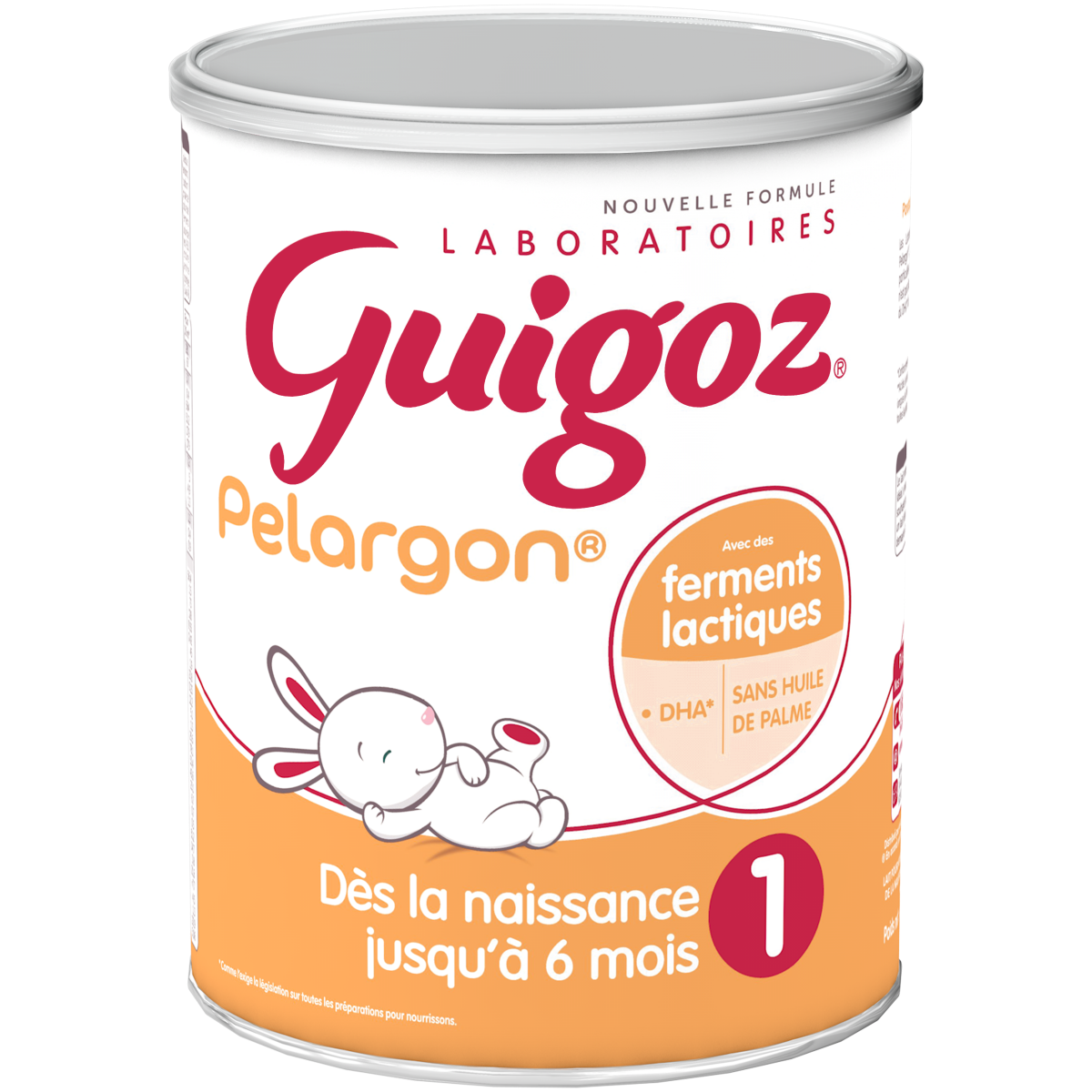 PELARGON LAIT EN POUDRE 1ER AGE NOUVELLE FORMULE DES LA NAISSANCE A 6 MOIS 780G