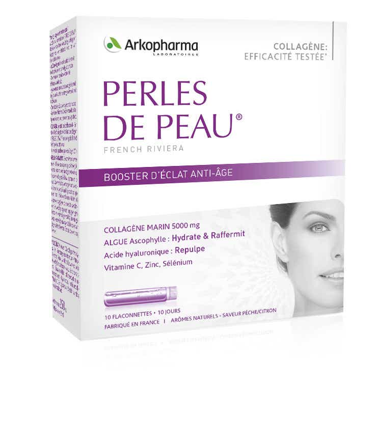 PERLES DE PEAU RADIANCE BOOSTER D ECLAT ANTI AGE 10 FLACONNETTES DE 25ML