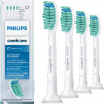 PHILIPS SONICARE TETES DE BROSSE SENSITIVE STANDARD 4 BROSSES