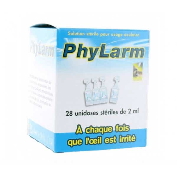 PHYLARM PHYLARM OEIL IRRITE 28 UNIDOSES STERILES DE 2 ML