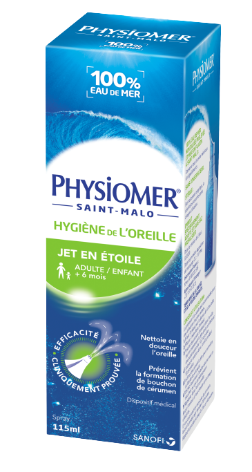 PHYSIOMER HYGIENE DE L OREILLE 115ML