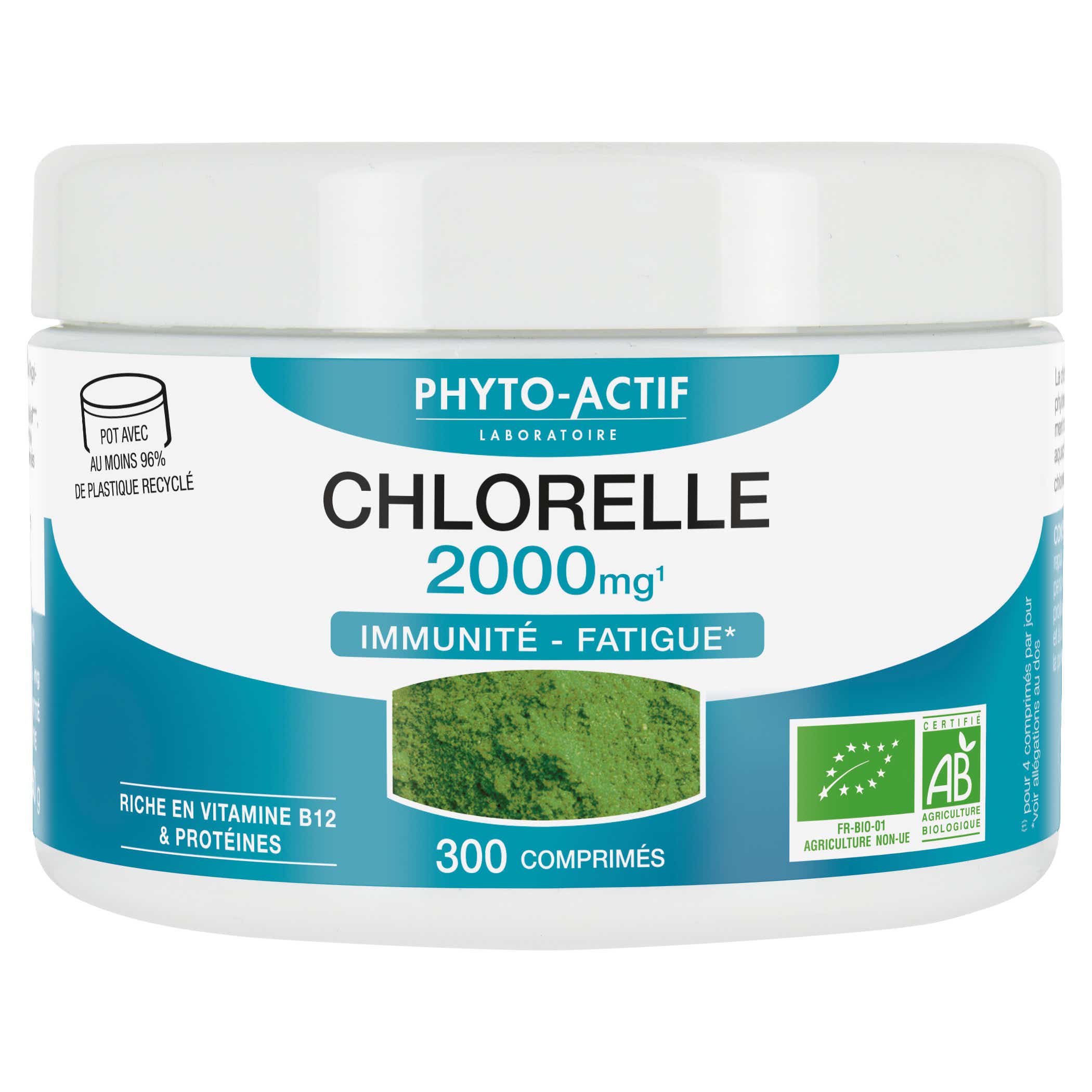 PHYTO ACTIF CHLORELLE 300 COMPRIMES
