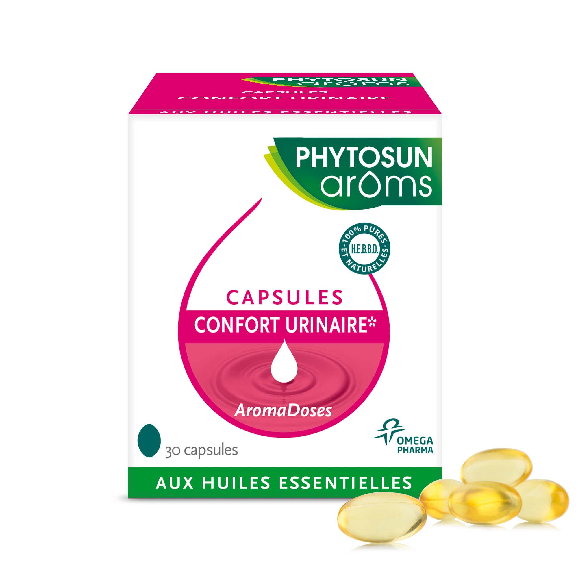 PHYTOSUN AROMS AROMADOSES CONFORT URINAIRE 30 CAPSULES HTML