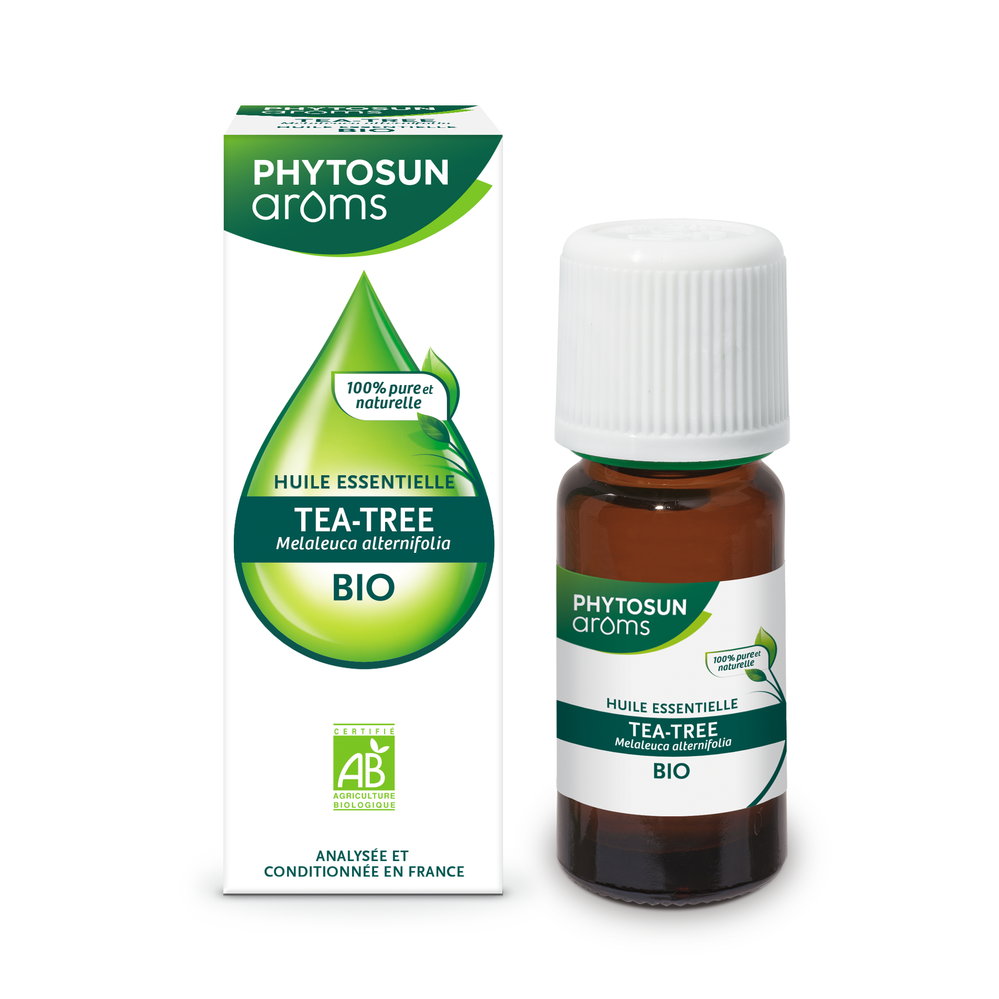 PHYTOSUN AROMS HUILE ESSENTIELLE DE TEA TREE 10ML
