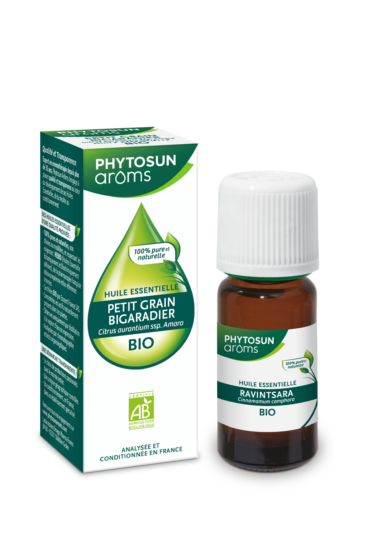PHYTOSUN AROMS HUILE ESSENTIELLE PETIT GRAIN BIGARADIER 10ML