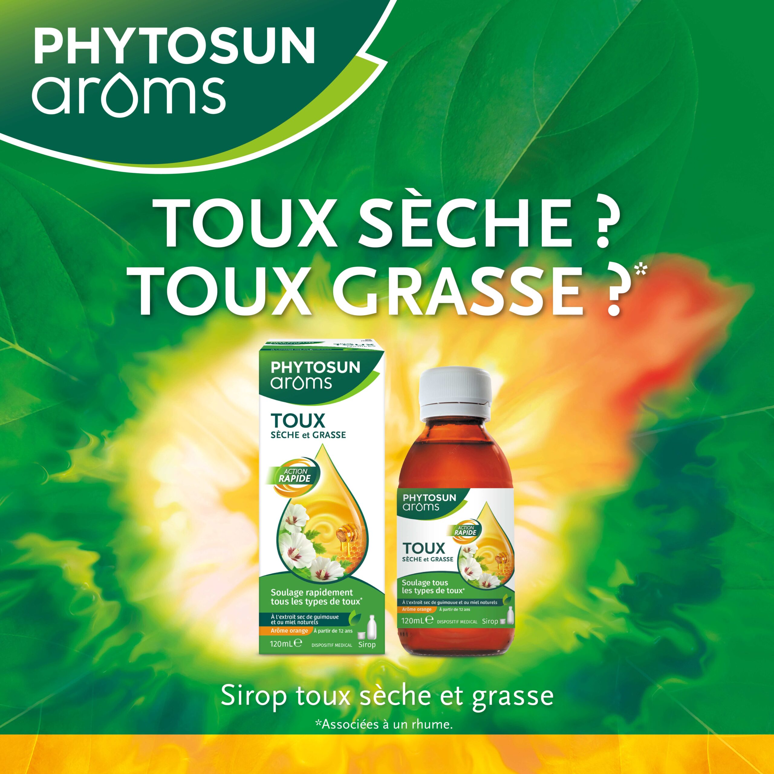 PHYTOSUN AROMS RESPIRATION SIROP TOUX 120ML