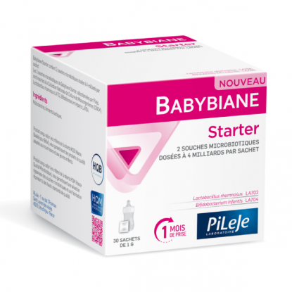 PILEJE BABYBIANE STARTER 30 SACHETS DE 1G