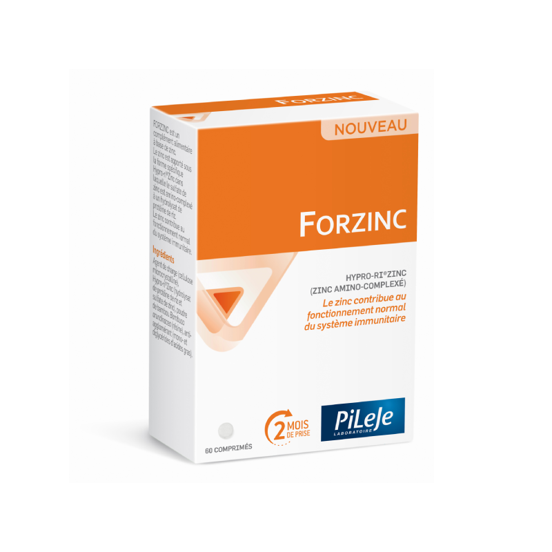PILEJE FORZINC SYSTEME IMMUNITAIRE 60 COMPRIMES